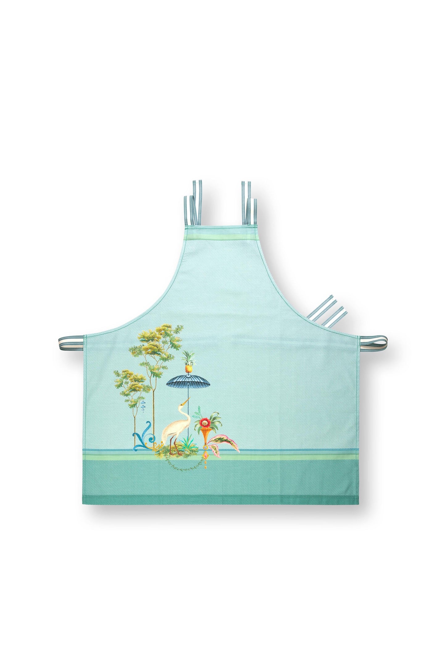 Apron Jolie Heron Big Blue 85x88cm
