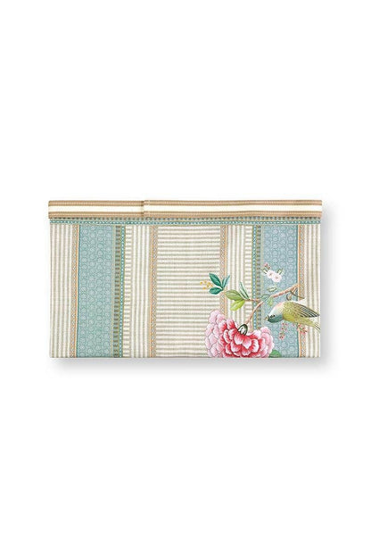 Apron Blushing Birds Blue 85x88cm