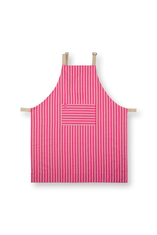Apron Stripes Pink 72x89.5cm