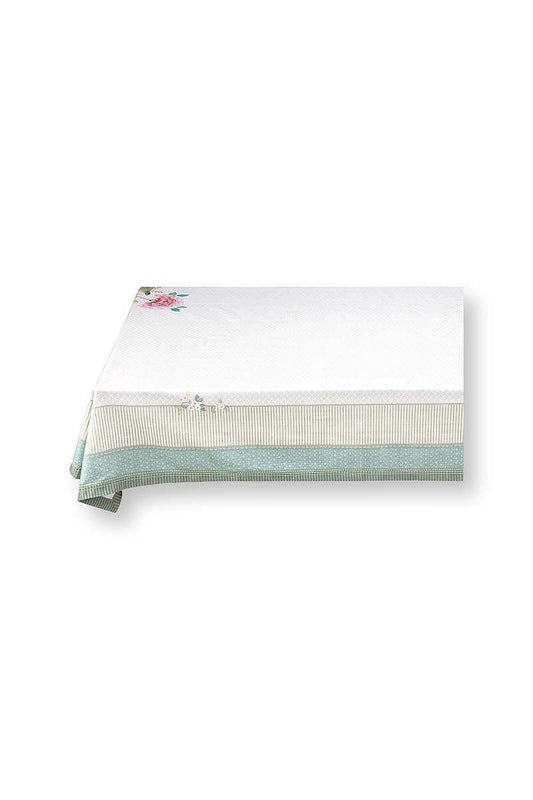 Tablecloth Blushing Birds Khaki 150x300cm