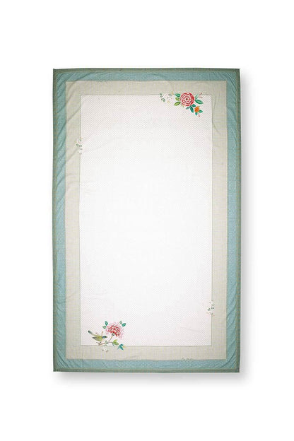 Tablecloth Blushing Birds Khaki 150x300cm