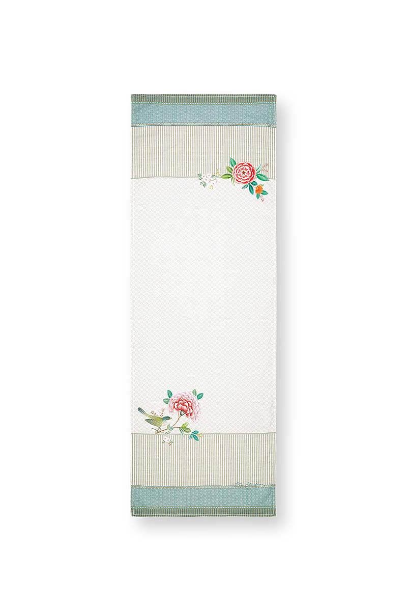 Table Runner Blushing Birds Khaki 50x150cm