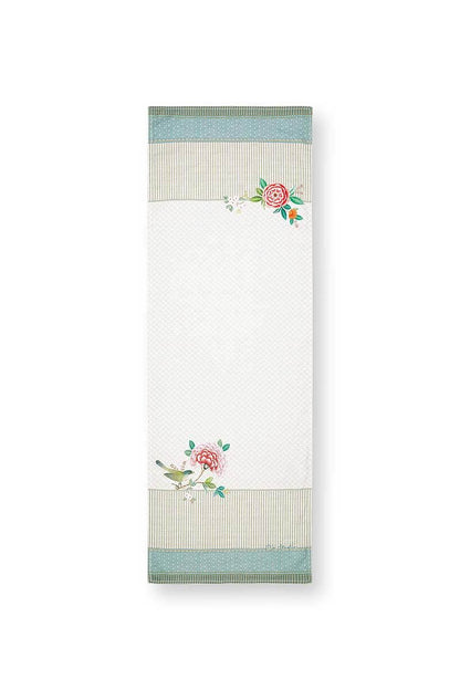 Table Runner Blushing Birds Khaki 50x150cm