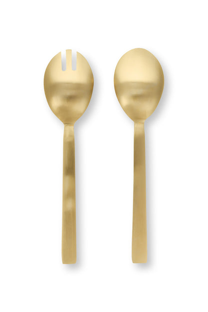 Gift Set of 2 Salad Server Enamelled Berry Blues 25cm