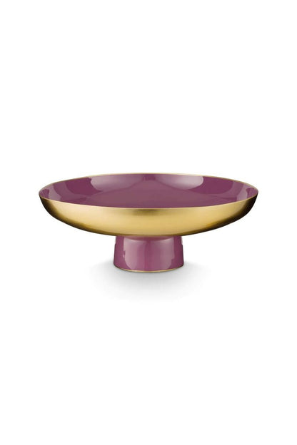 Low Tray Metal Lilac 35x12.5cm