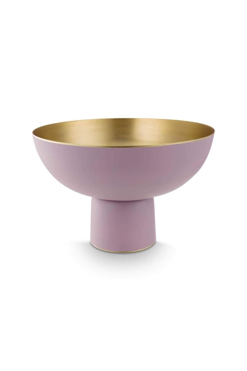 High Tray Metal Matte Lilac 30x20cm