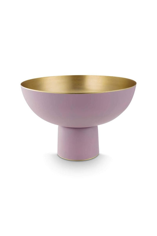 High Tray Metal Matte Lilac 30x20cm