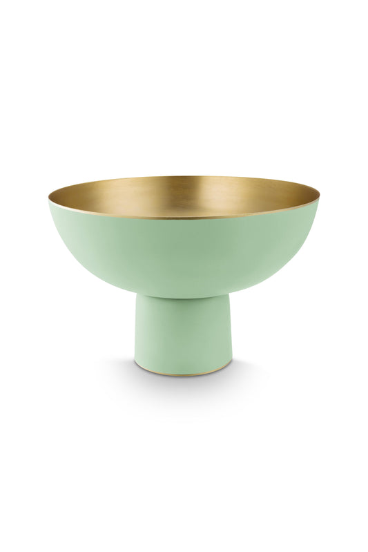 High Tray Metal Matt Bright Green 30x20cm