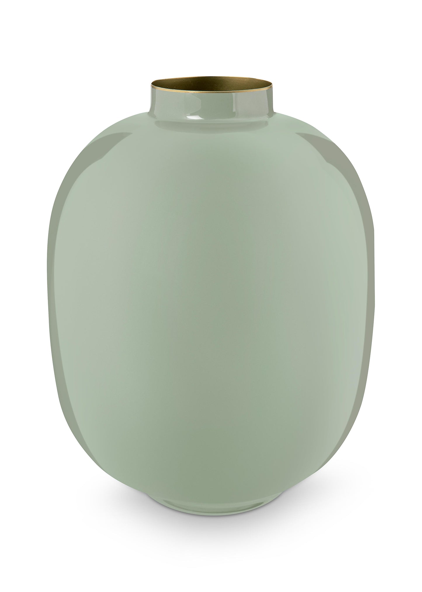Vase Metal Green 32cm