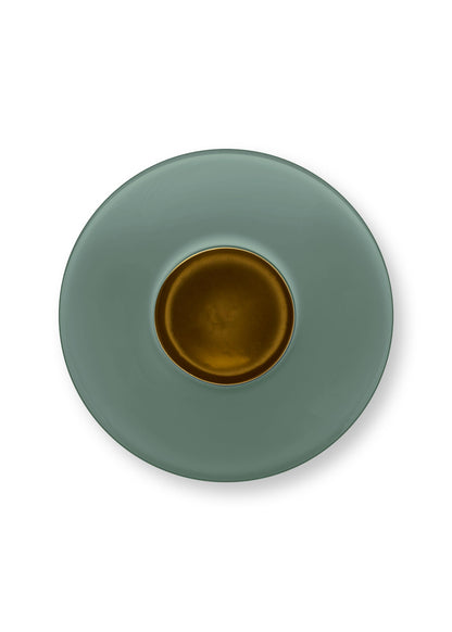 Vase Metal Green 32cm