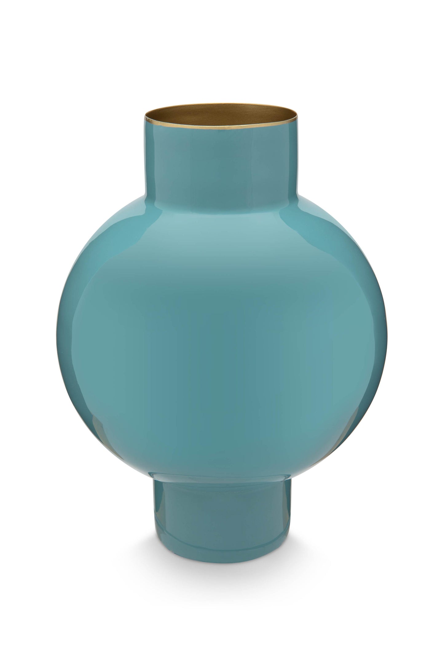 Vase Metal Small Sea Green 18x24cm