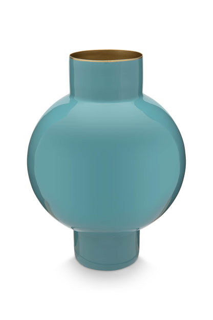 Vase Metal Small Sea Green 18x24cm