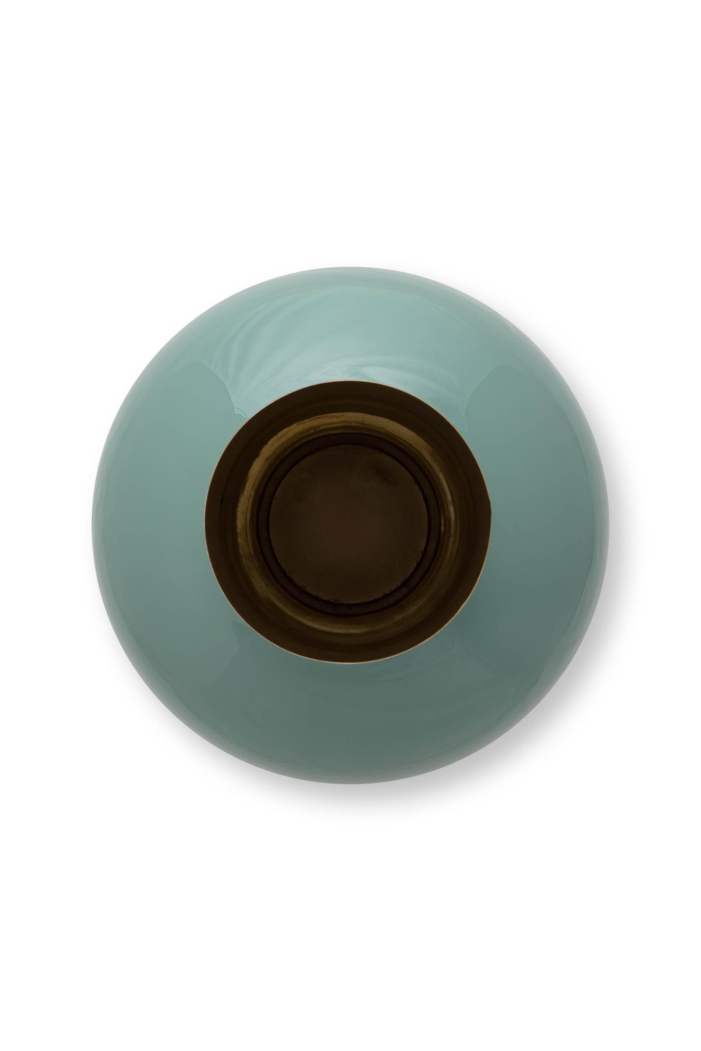 Vase Metal Large Soft Green 31.5x42cm