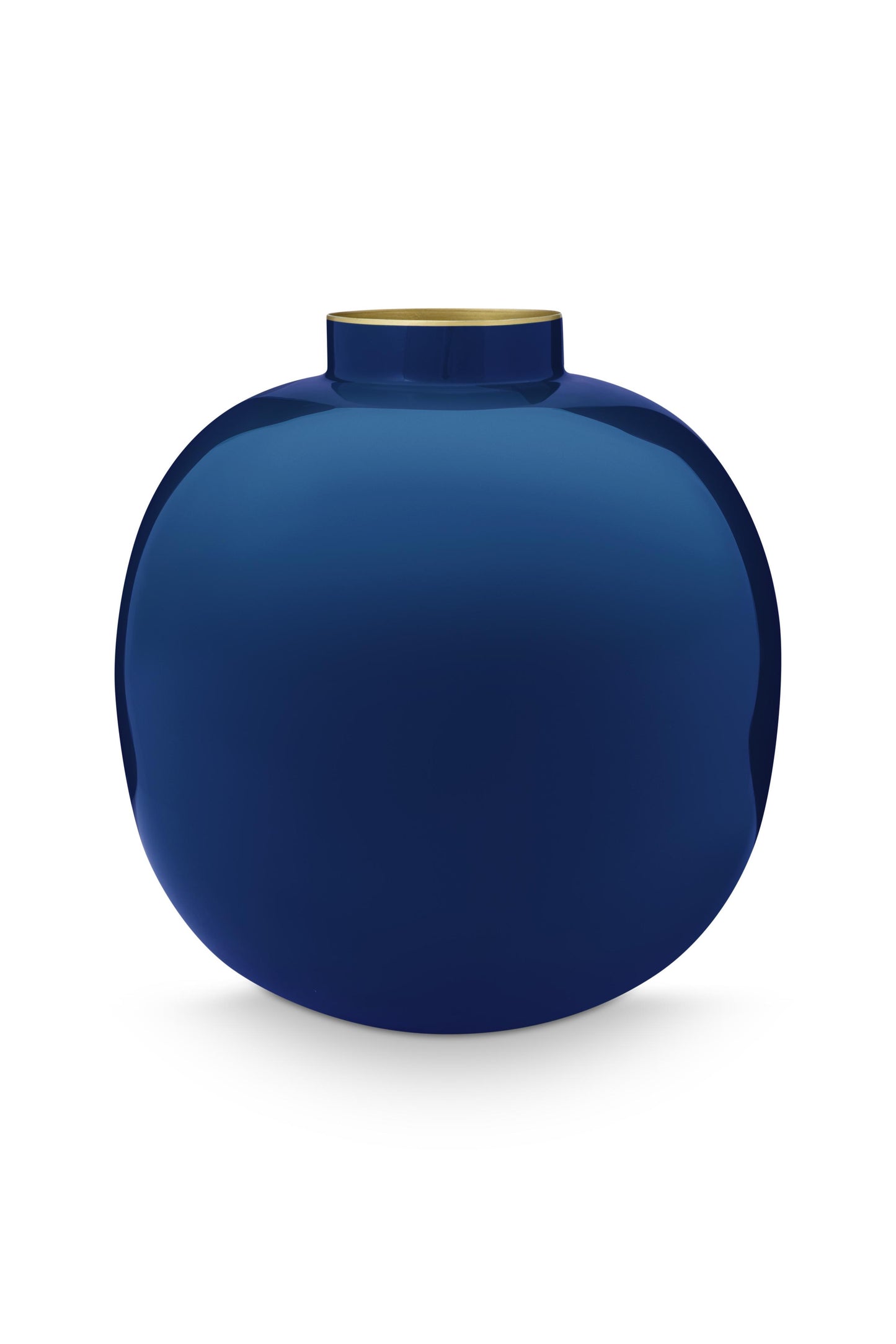 Vase Metal Blue 23cm