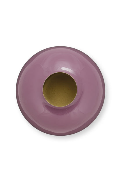 Vase Metal Lilac 23cm