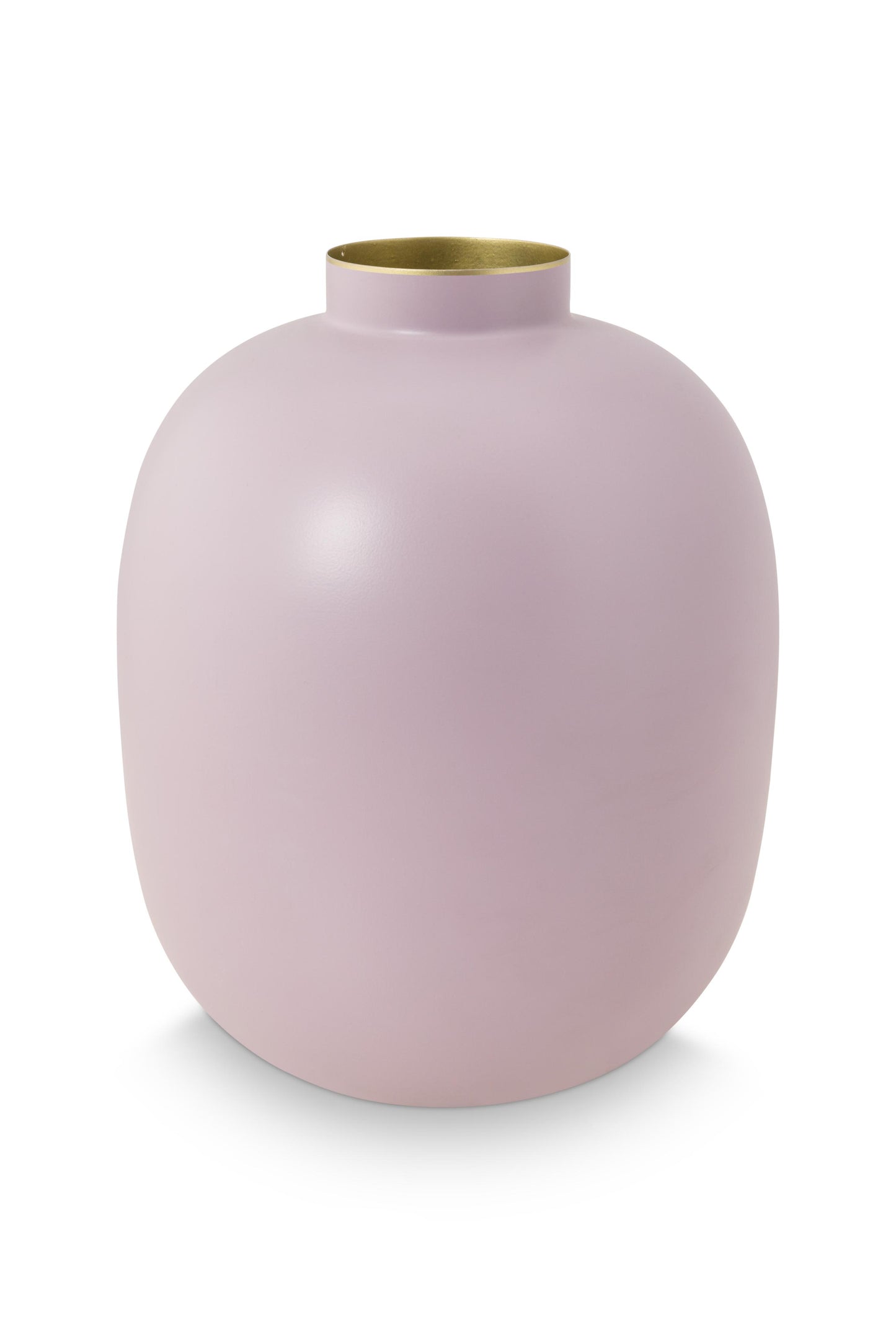 Vase Metal Matte Lilac 32cm