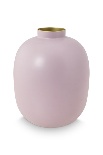 Vase Metal Matte Lilac 32cm