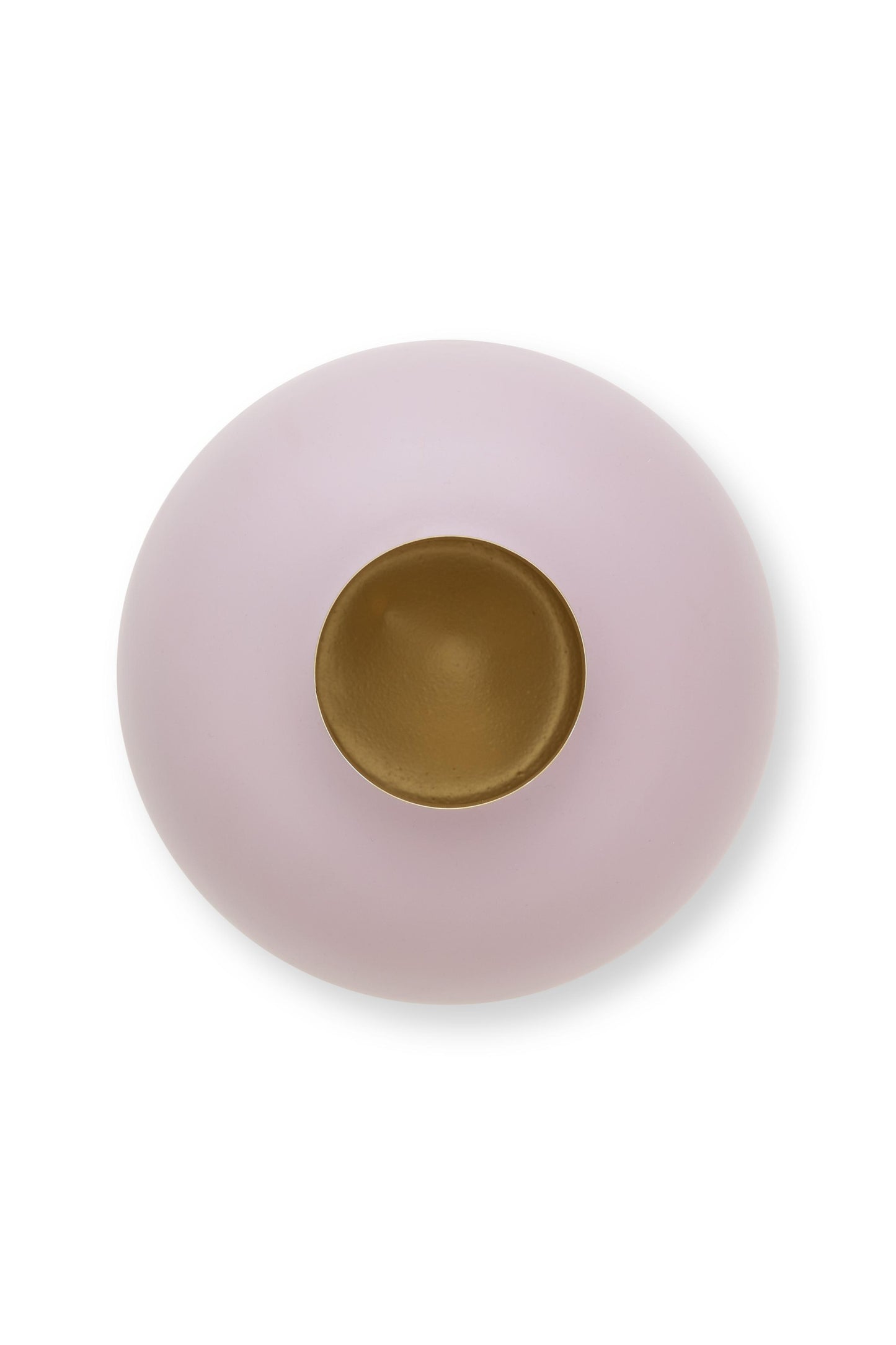 Vase Metal Matte Lilac 32cm
