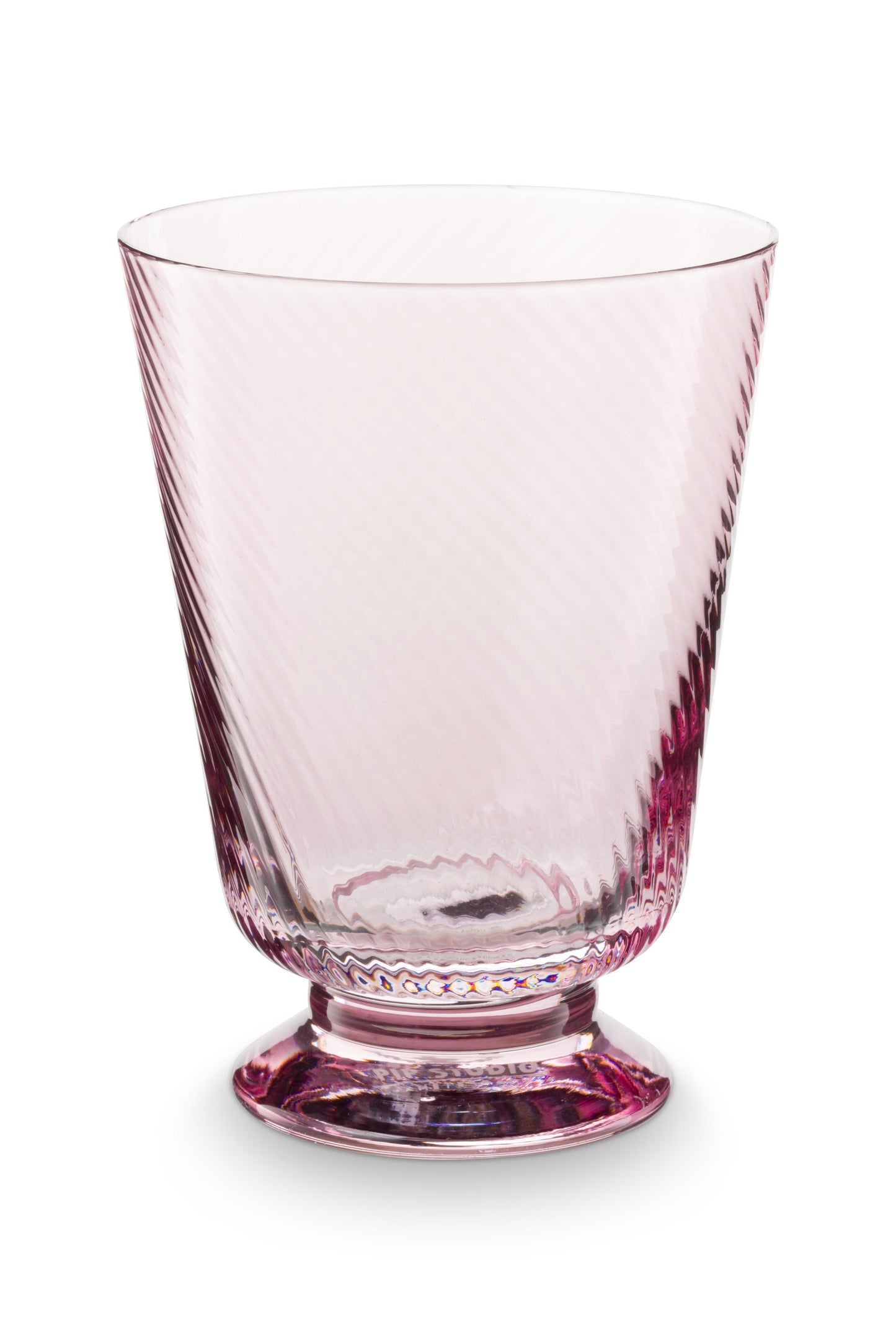 Water Glass Twisted Lilac 360ml