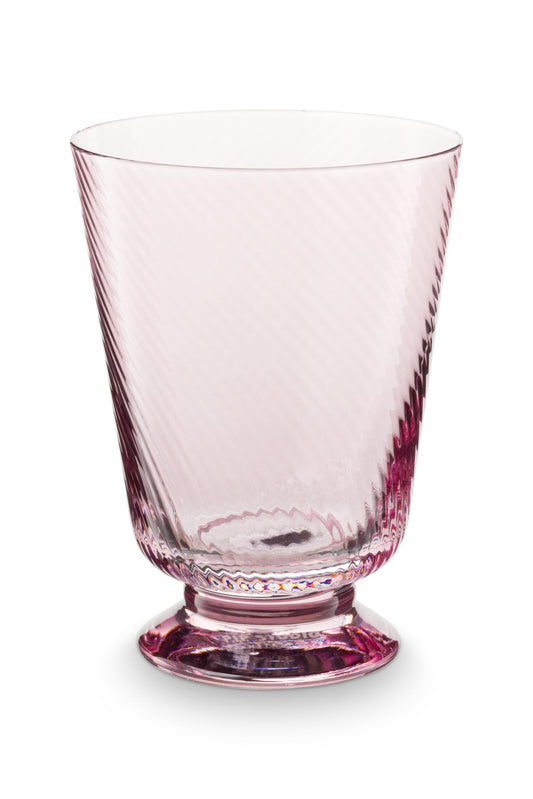 Water Glass Twisted Lilac 360ml