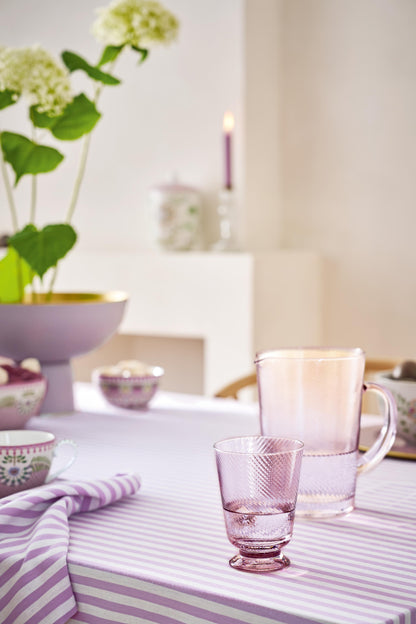 Water Glass Twisted Lilac 360ml