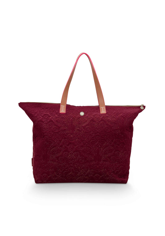 Tote Bag Velvet Quiltey Days 66x20x44cm