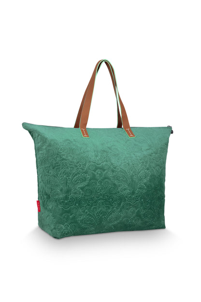 Tote Bag Velvet Quiltey Days 66x20x44cm