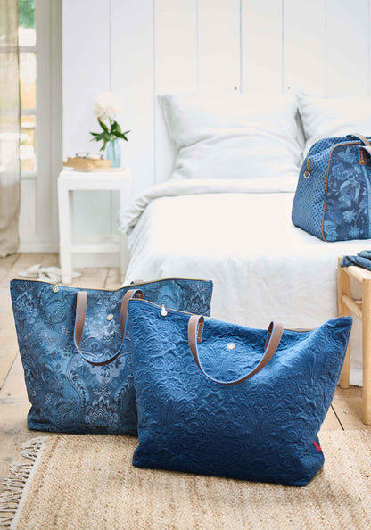 Tote Bag Velvet Quiltey Days 66x20x44cm