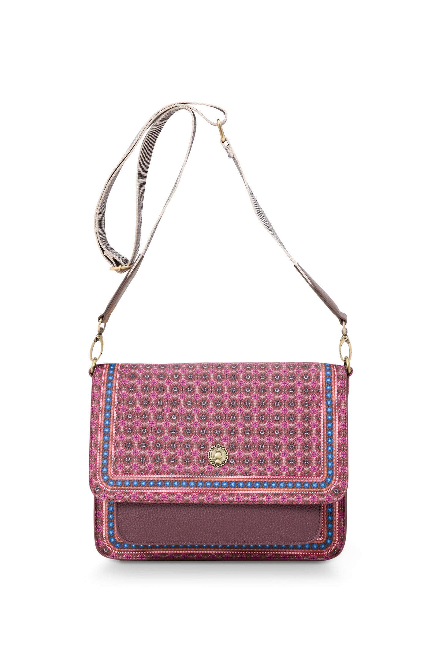 Cross Body Flap Clover 25x7x20cm