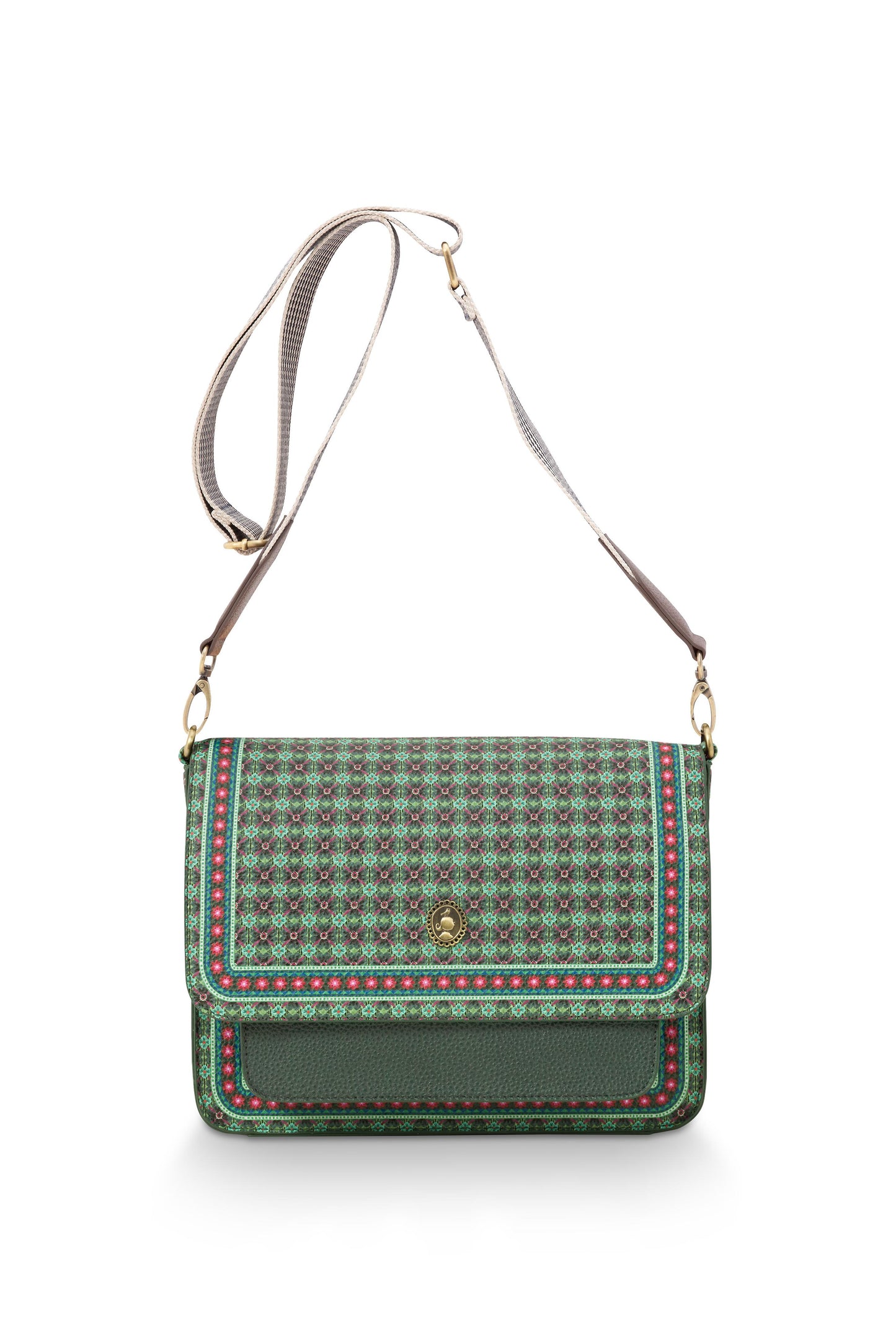 Cross Body Flap Clover 25x7x20cm