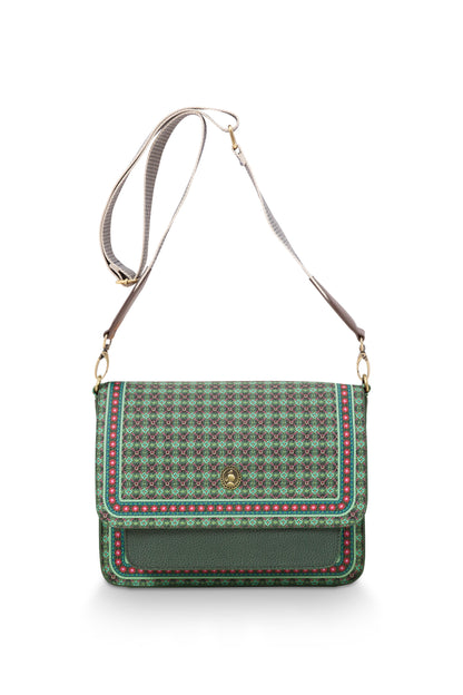 Cross Body Flap Clover 25x7x20cm