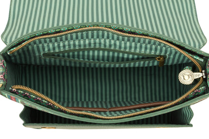 Cross Body Flap Clover 25x7x20cm
