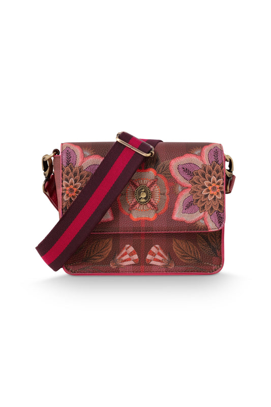 Fenna Cross Body Flap Small Flores Felices 19x6x16cm