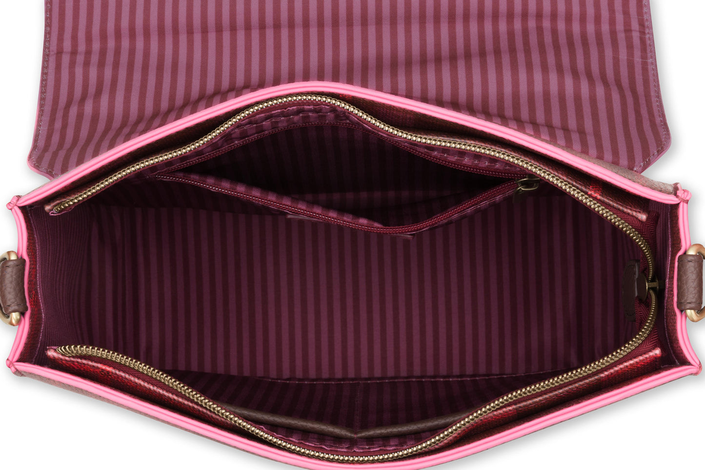 Frances Cross Body Flap Flores Felices 25x9x21.5cm