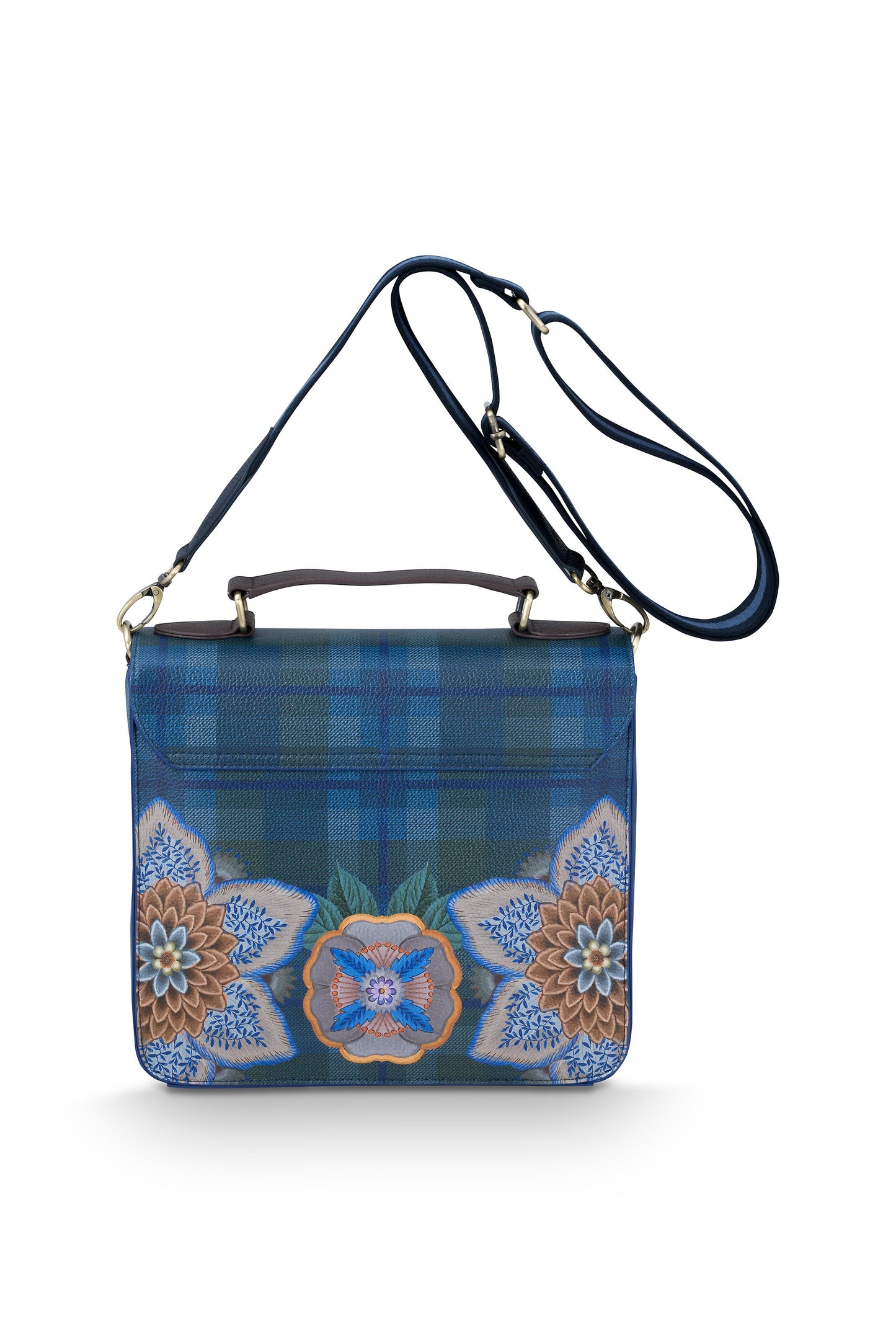 Frances Cross Body Flap Flores Felices 25x9x21.5cm