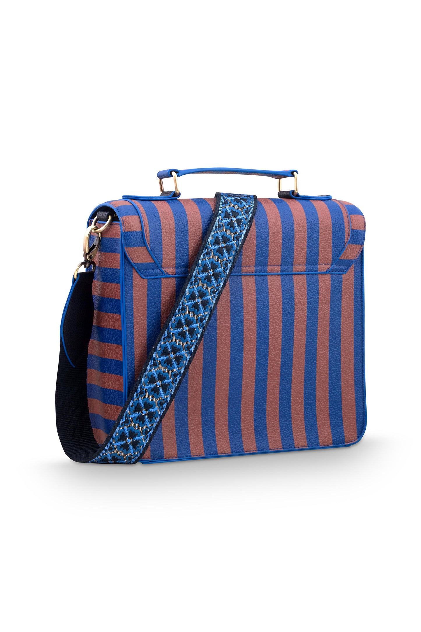 Frances Cross Body Bag Medium Stripe 25x9x21.5cm