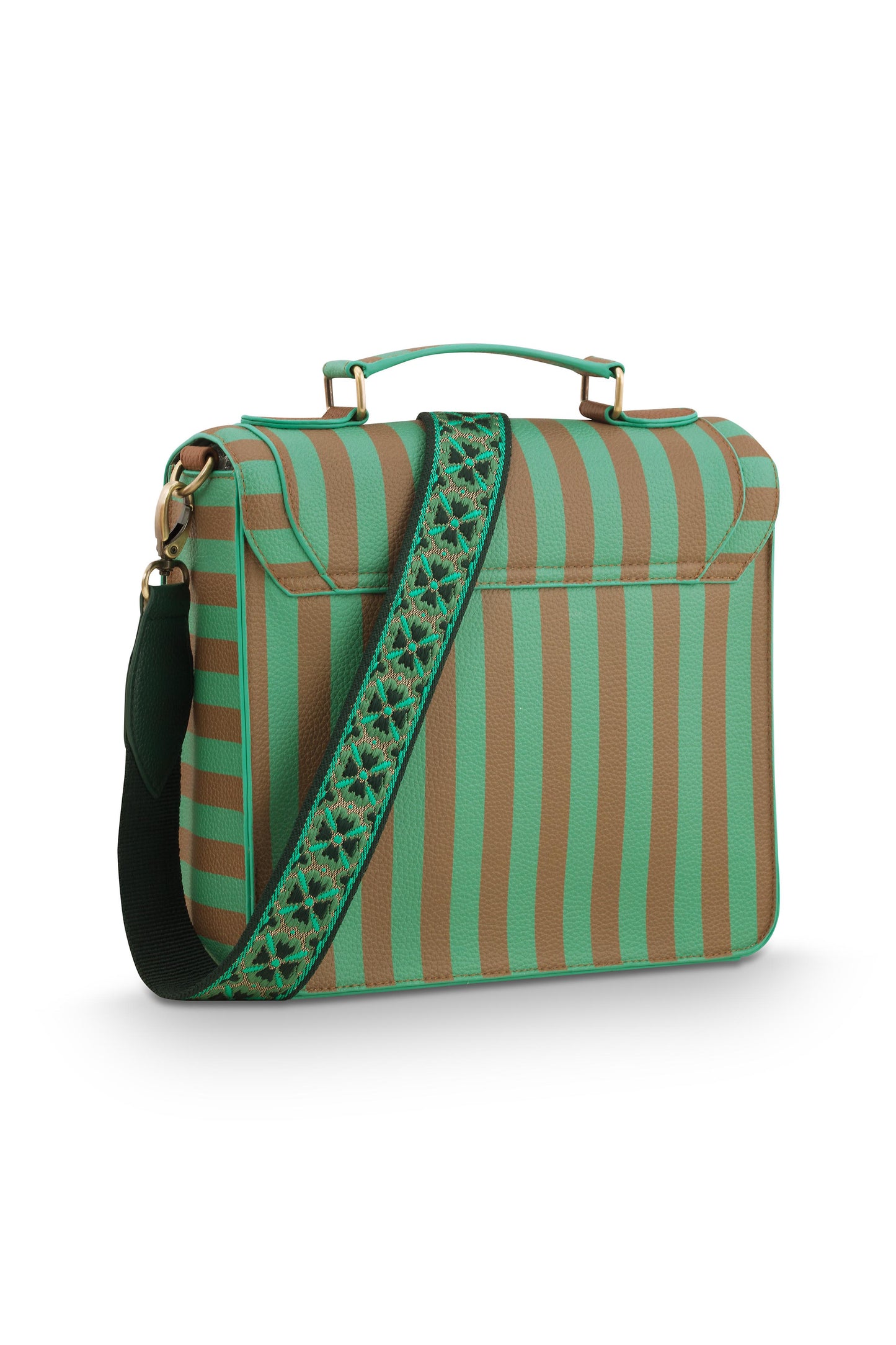 Frances Cross Body Bag Medium Stripe 25x9x21.5cm