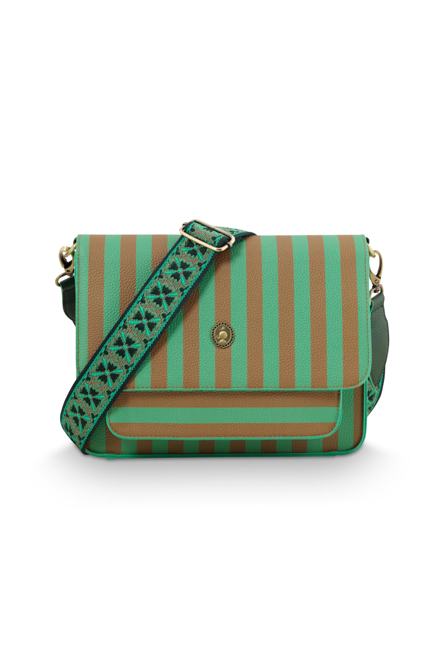 Fenna Cross Body Bag Medium Stripe 25x7x20cm