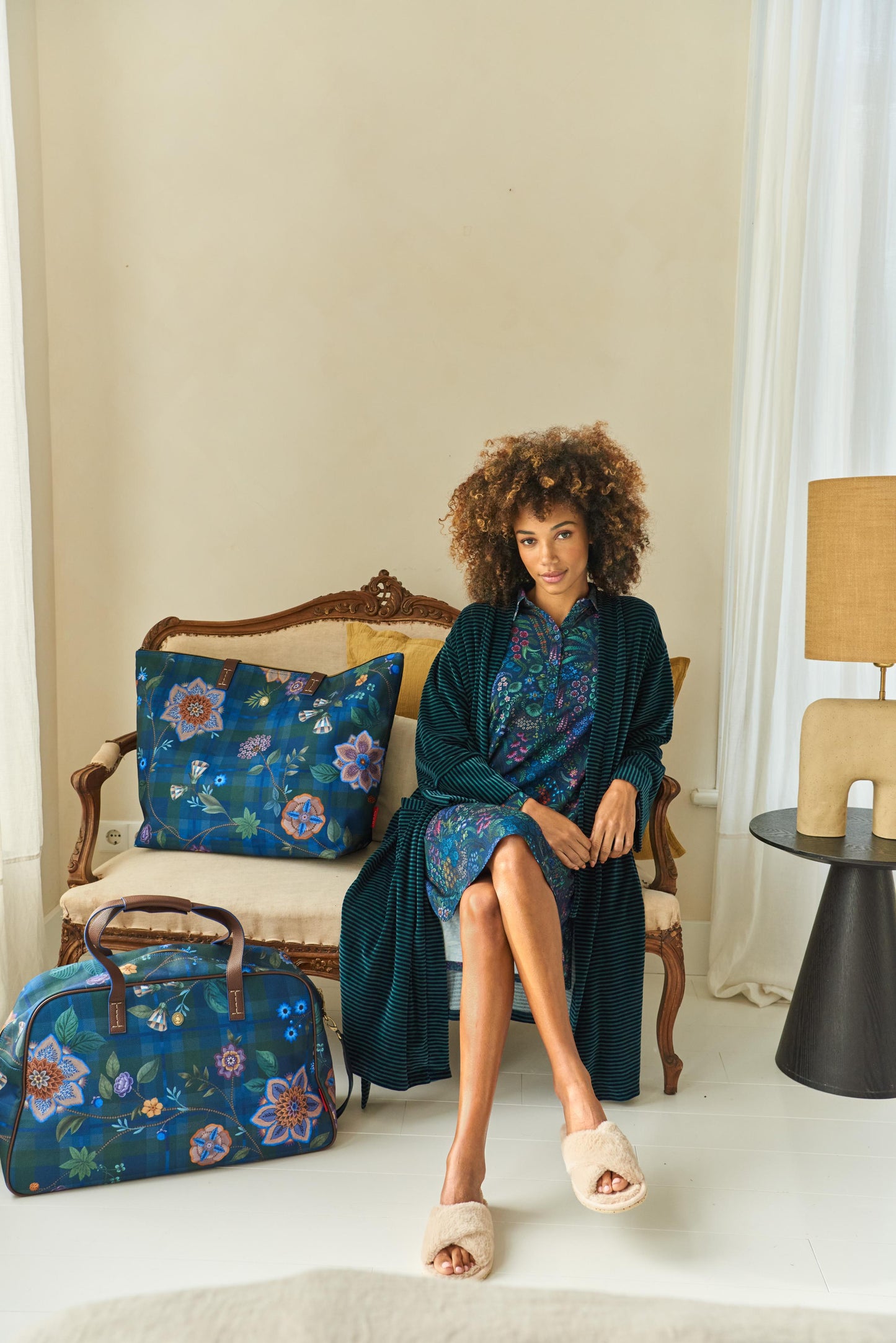 Tilda Tote Bag Flores Felices 66x20x44cm