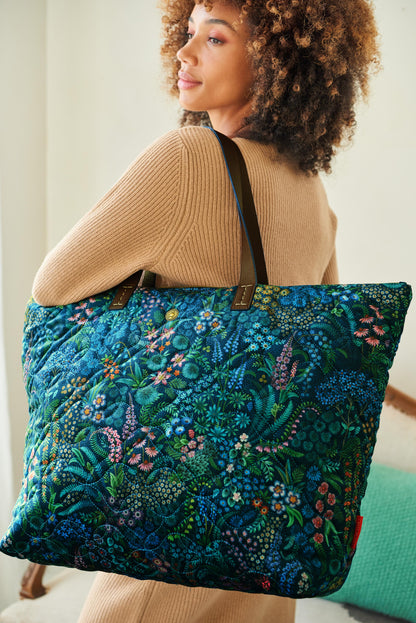 Tilda Tote Bag Querida Quilted Velvet 66x20x44cm