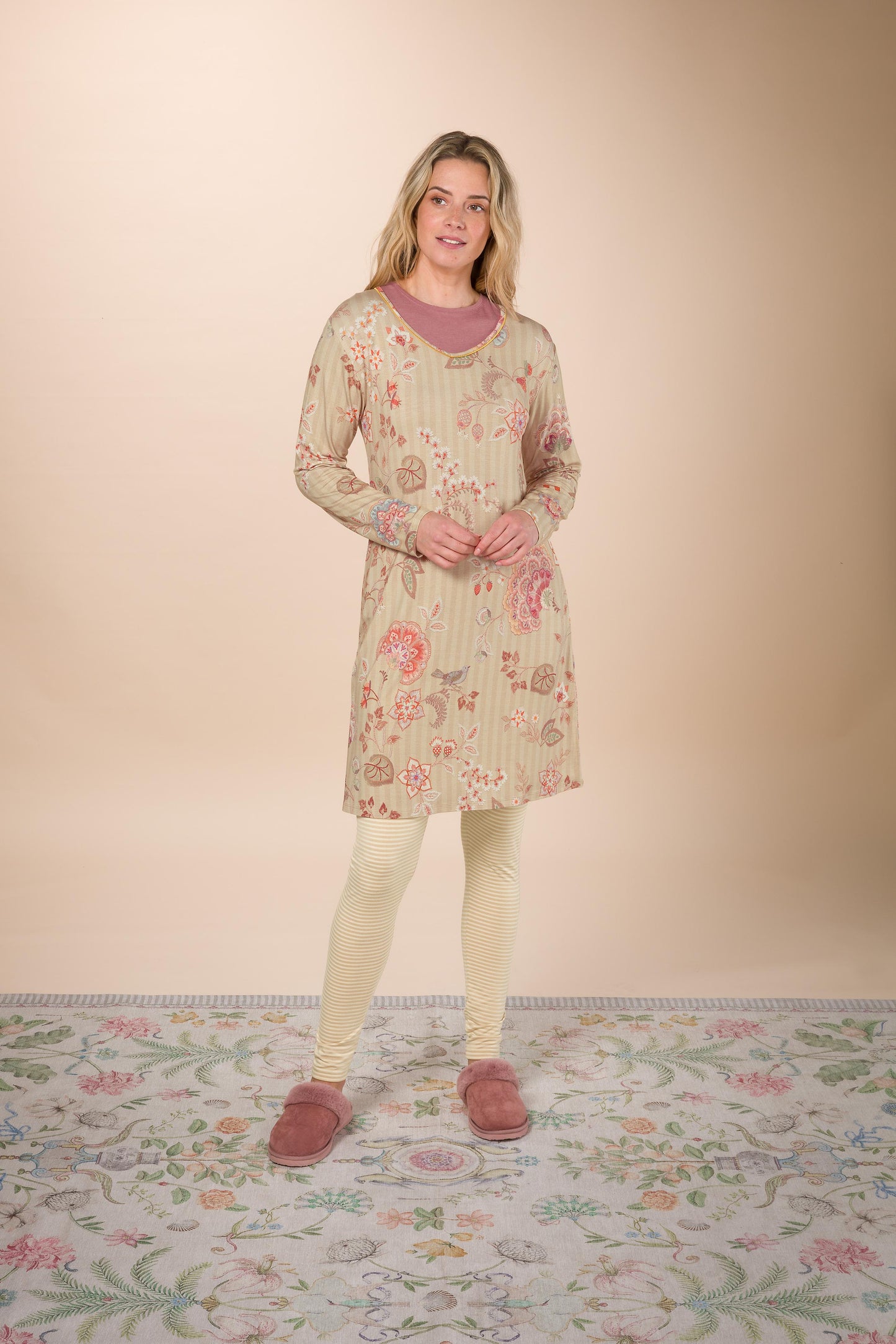 Dana Long Sleeve Nightdress Buenas Noches