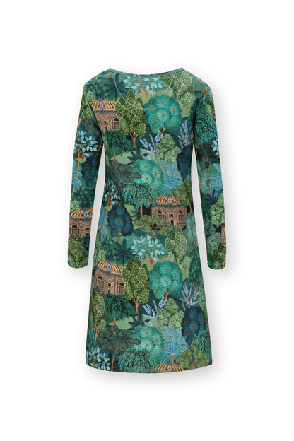 Dana Long Sleeve Nightdress Jardin de Noche