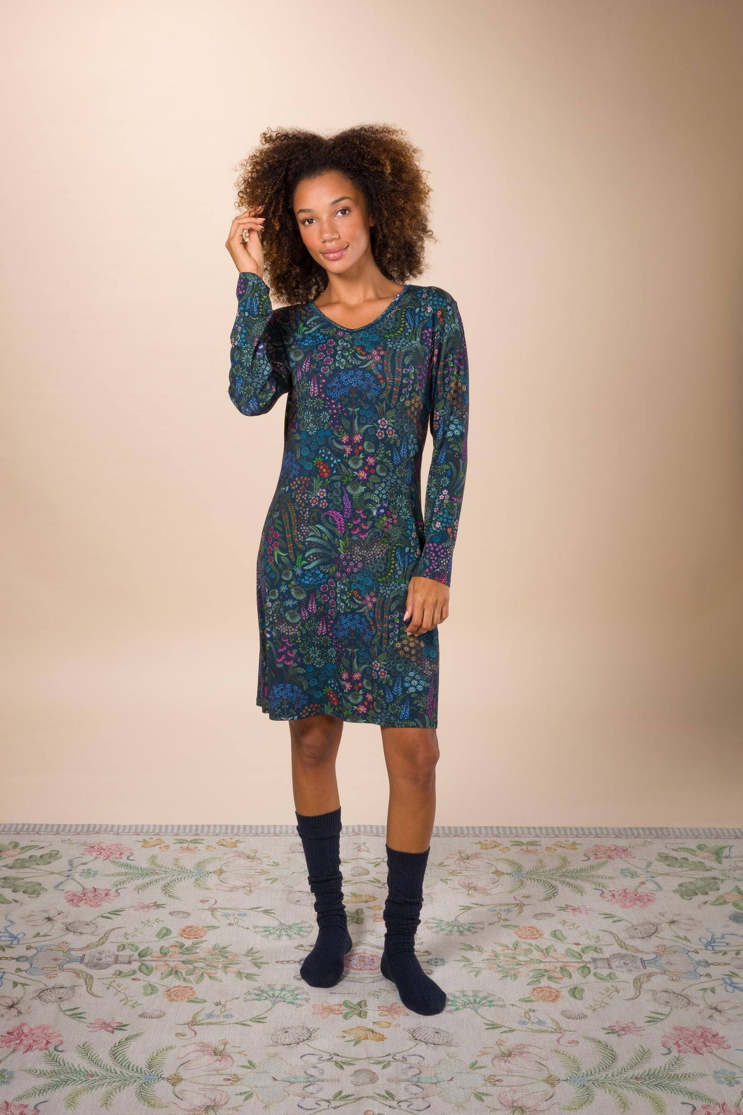 Dana Long Sleeve Nightdress Querida