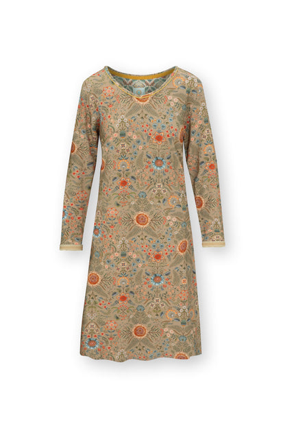 Danai Long Sleeve Nightdress Flore Pequeña