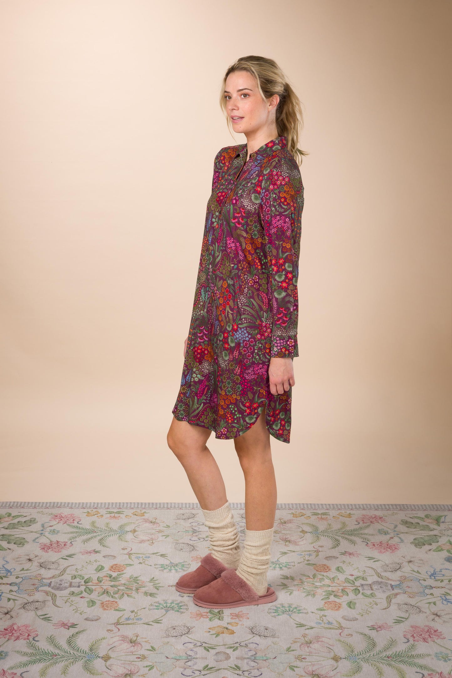 Daaltje Long Sleeve Nightdress Querida