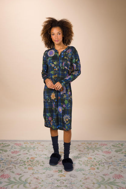 Diogo Long Sleeve Nightdress Flores Felices