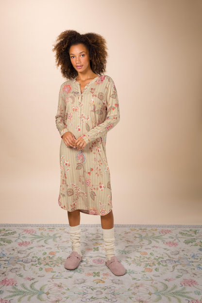 Diogo Long Sleeve Nightdress Buenas Noches