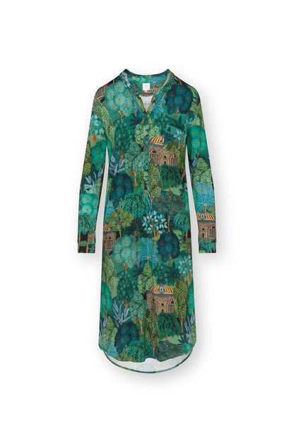 Diogo Long Sleeve Nightdress Jardin de Noche