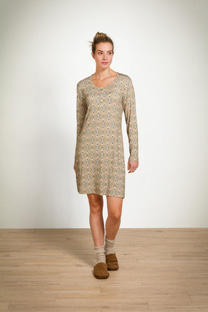 Desiree Long Sleeve Nightdress Jabalini