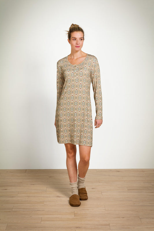 Desiree Long Sleeve Nightdress Jabalini